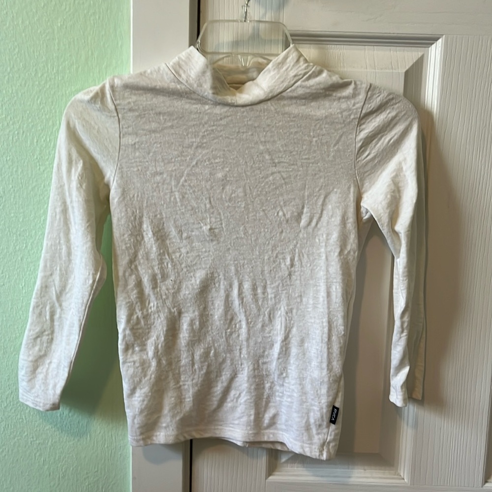 RVCA 3/4 sleeve crop top